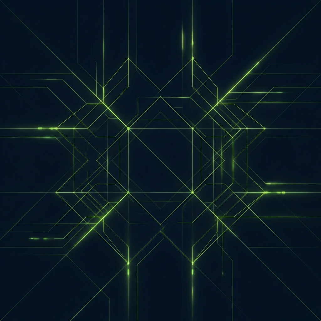 Abstract Tech Network Background
